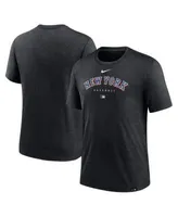 New York Yankees Nike Authentic Collection Performance Long Sleeve T-Shirt  - Heathered Charcoal