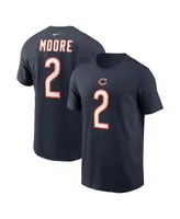 Men's Nike Khalil Mack White Chicago Bears Name & Number T-Shirt