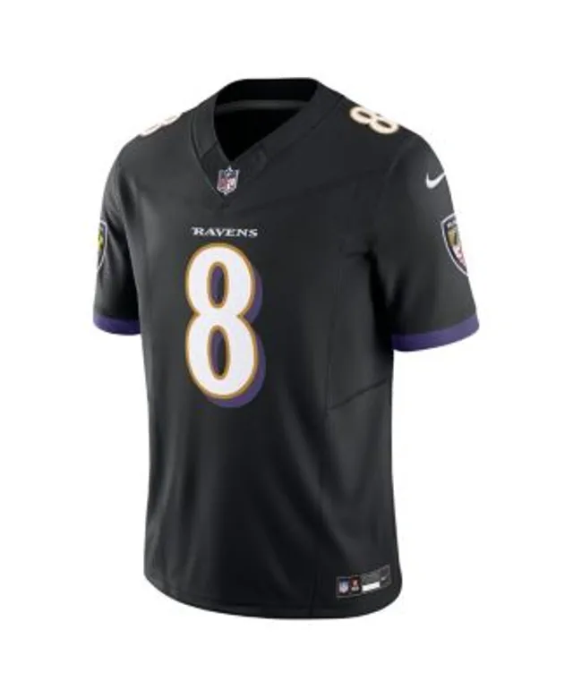 Nike Men's Baltimore Ravens Lamar Jackson #8 Vapor F.U.S.E. Limited  Alternate Black Jersey