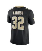 Men's Nike Tyrann Mathieu White New Orleans Saints Player Game Jersey Size: Small