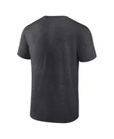 Fanatics Men's Branded Charcoal Carolina Panthers Heroic Play T-shirt