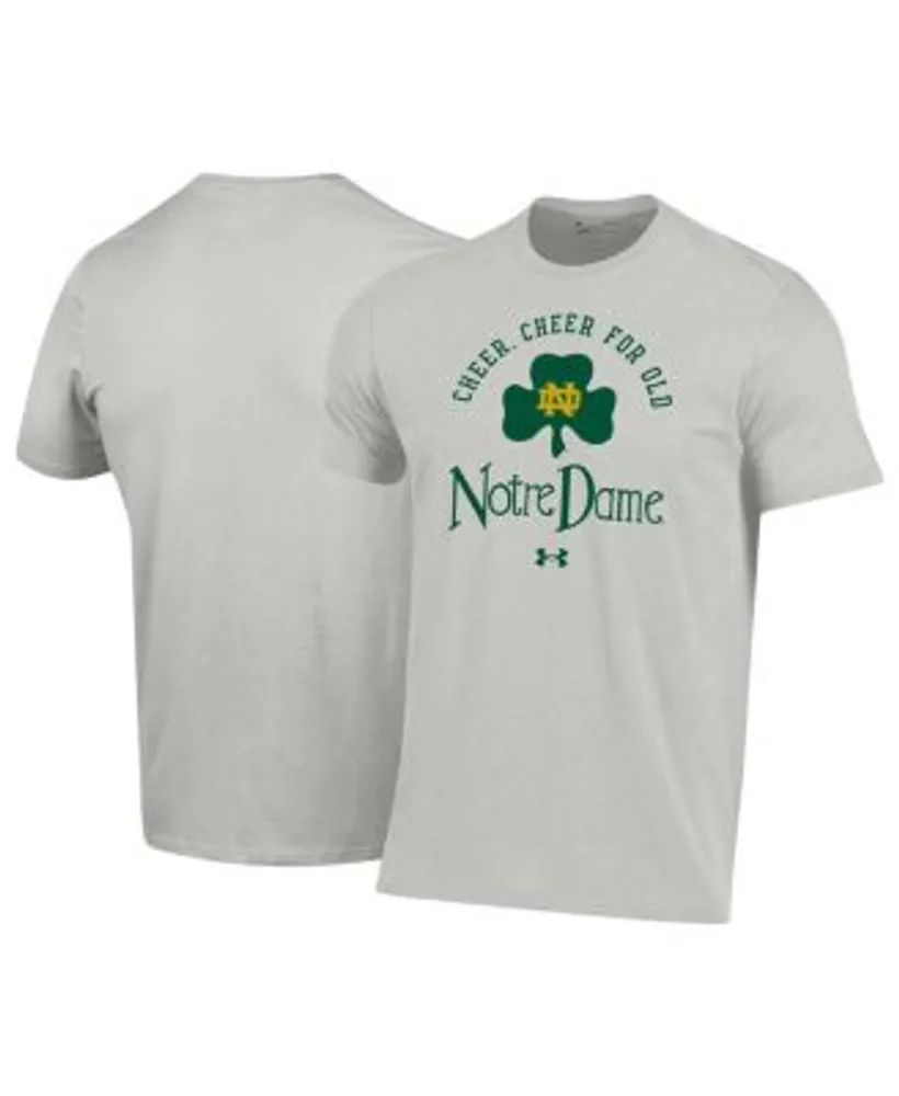 Men's Under Armour Gray Notre Dame Fighting Irish Performance