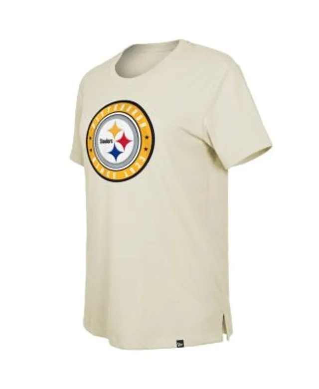 New Era Steelers Women's Long Sleeve Raglan T-Shirt