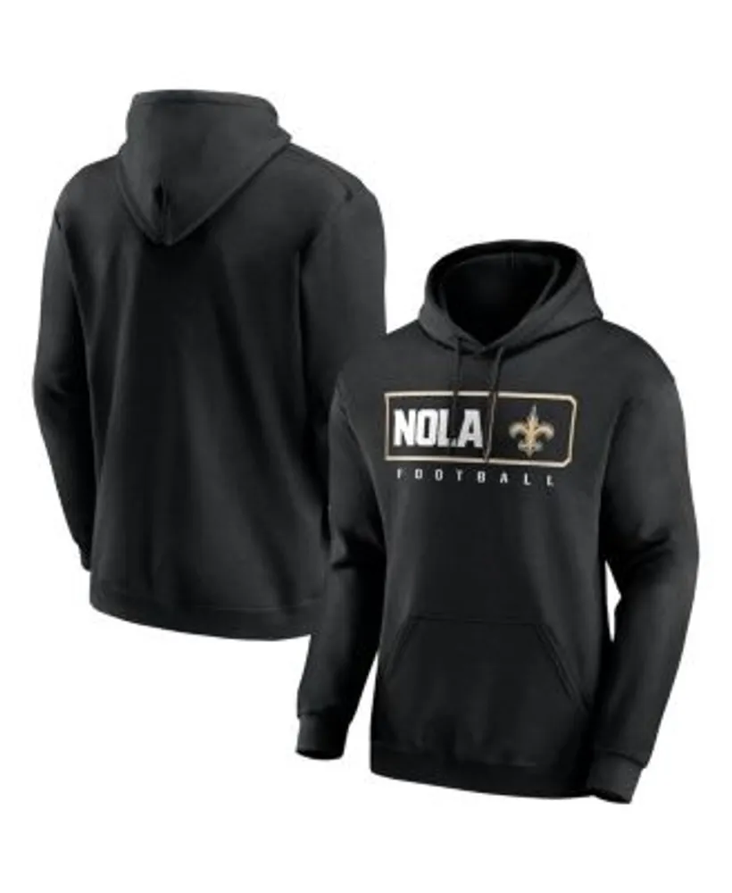 Nike New Orleans Saints Color Block Nfl Pullover Hoodie in Gray for Men