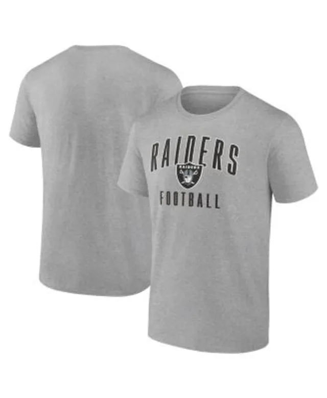 Men's Nike Heathered Charcoal Las Vegas Raiders Logo Essential Legend  Performance T-Shirt 