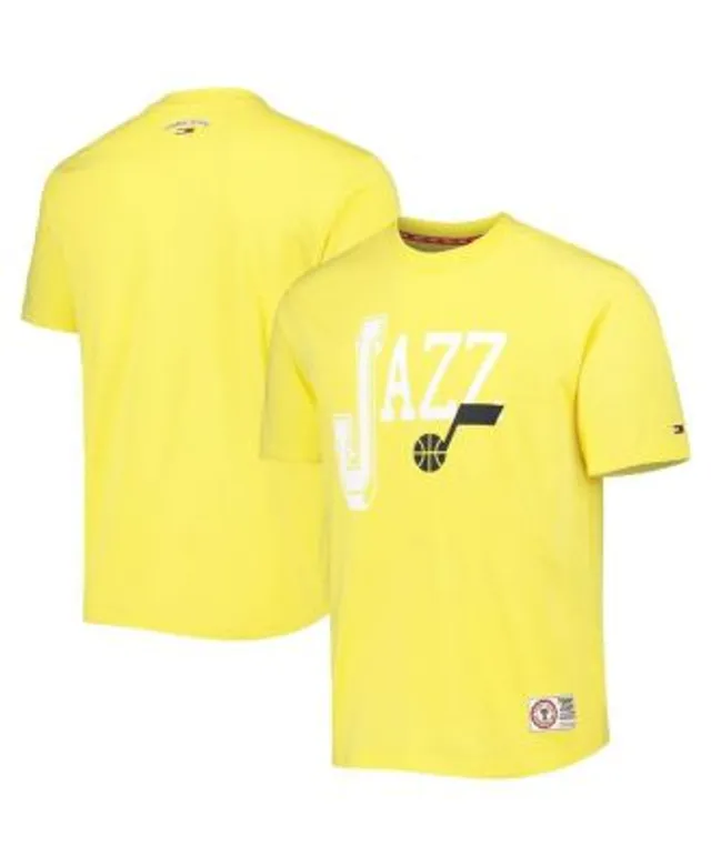 Utah Jazz Nike Courtside Performance Block T-Shirt - White
