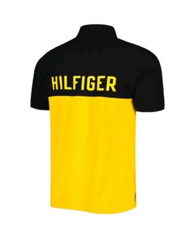 Tommy Hilfiger, Shirts, Tommy Hilfiger Pittsburgh Steelers Nfl Rugby Long  Sleeve Polo Shirt Mens Xxl