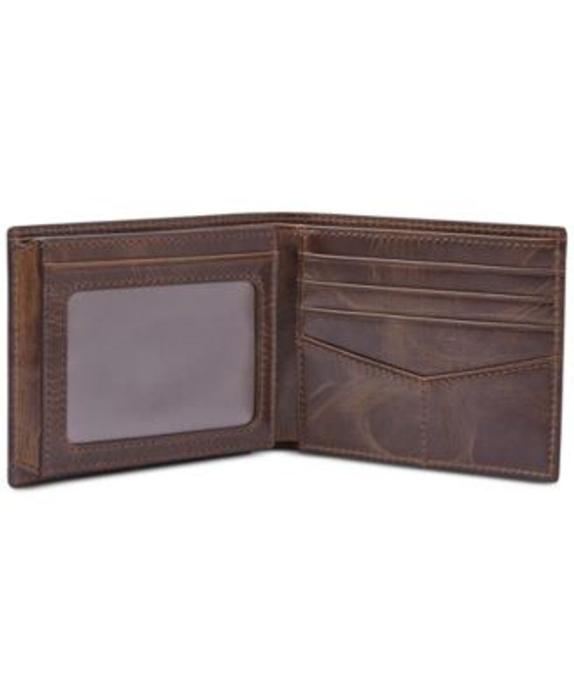 Fossil Men's Leather Bifold Wallet