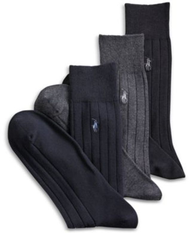 Polo Ralph Lauren 3-Pack Cotton Rib Extended Casual Men's Socks | Foxvalley  Mall