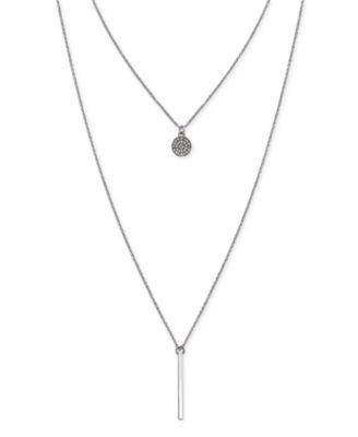 High-Low Layered Pendant Necklace, Created for Macy's