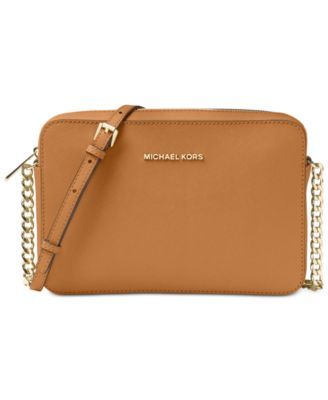 Michael Kors Jet Set Charm Large East West Crossbody - Macy's