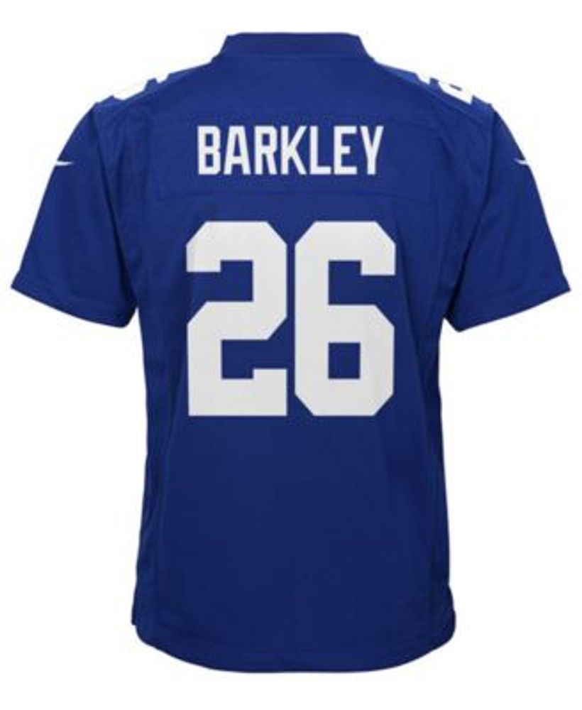 Nike Saquon Barkley New York Giants Game Jersey, Big Boys (8-20