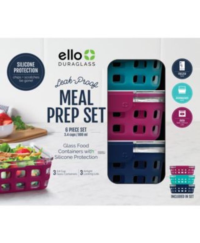 Ello 4 Cup Stainless Meal Prep Container