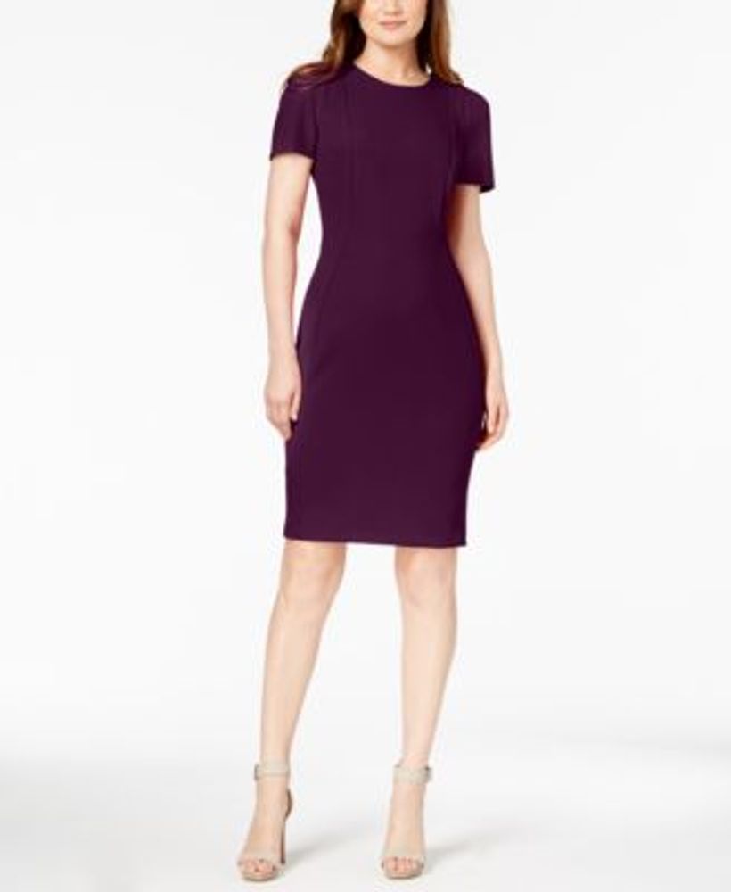 lilac calvin klein dress