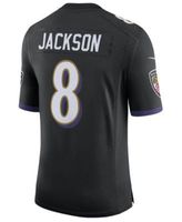 Nike Men's Lamar Jackson Baltimore Ravens Game Jersey - Black