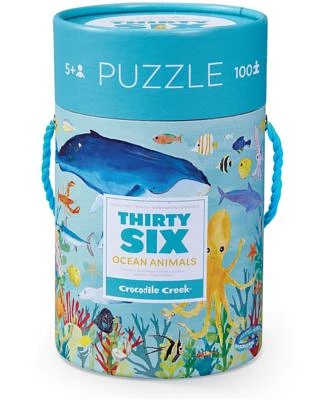 Thirty Six Ocean Animals Jigsaw Puzzle- 100 Piece