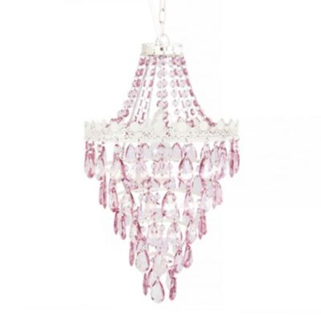 sleeping partners pendant chandelier in white diamond