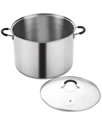20 Quart Stainless Steel Stockpot Saucepot with Lid