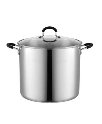 12 Quart Stainless Steel Stockpot Saucepot with Lid