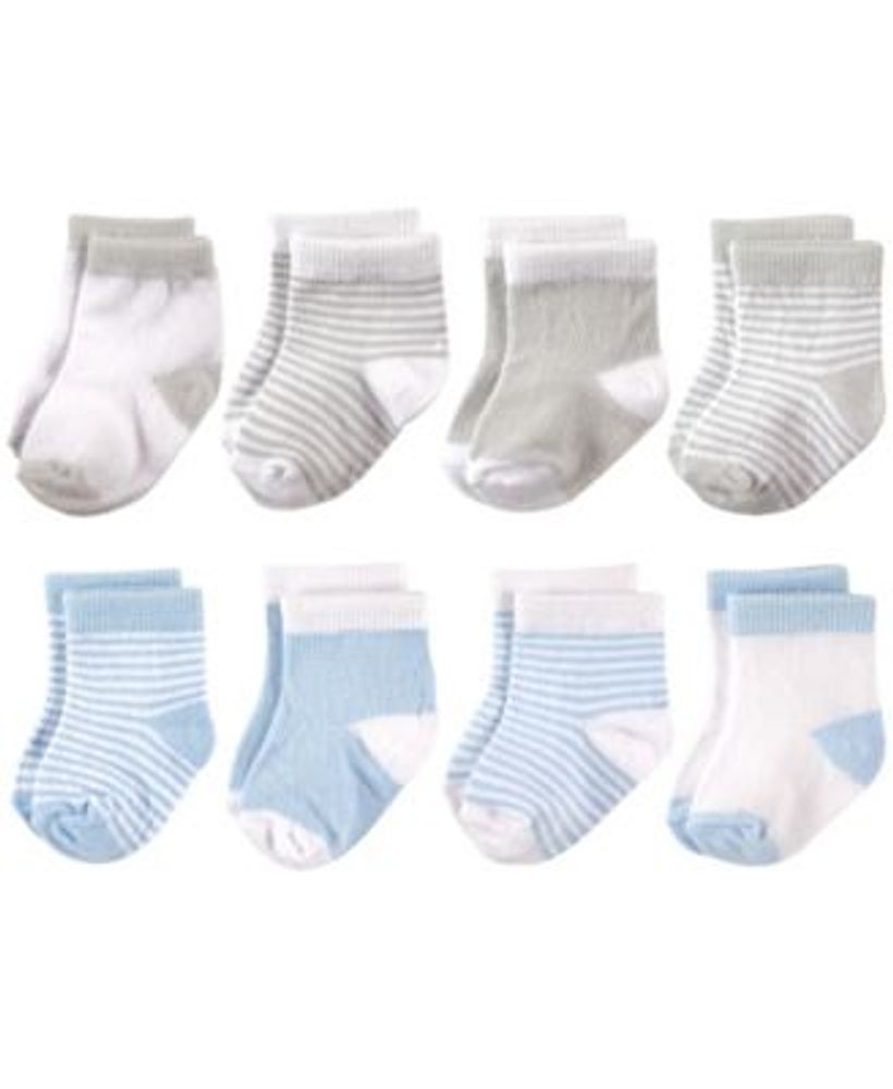 Basic Crew Socks, 8-Pack, 0-24 Months