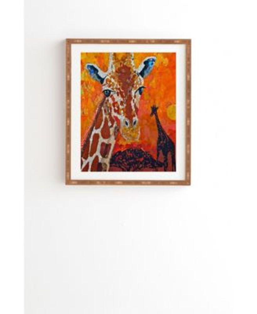 Giraffe Framed Wall Art