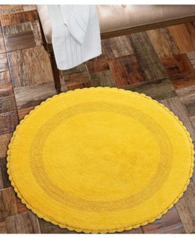 Yellow Bath Rugs & Mats - Macy's