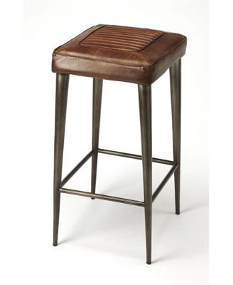 Butler Maxine Leather Bar Stool