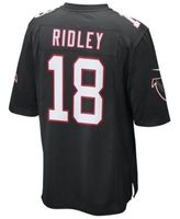 Men's Nike Calvin Ridley Black Atlanta Falcons Throwback Game Jersey