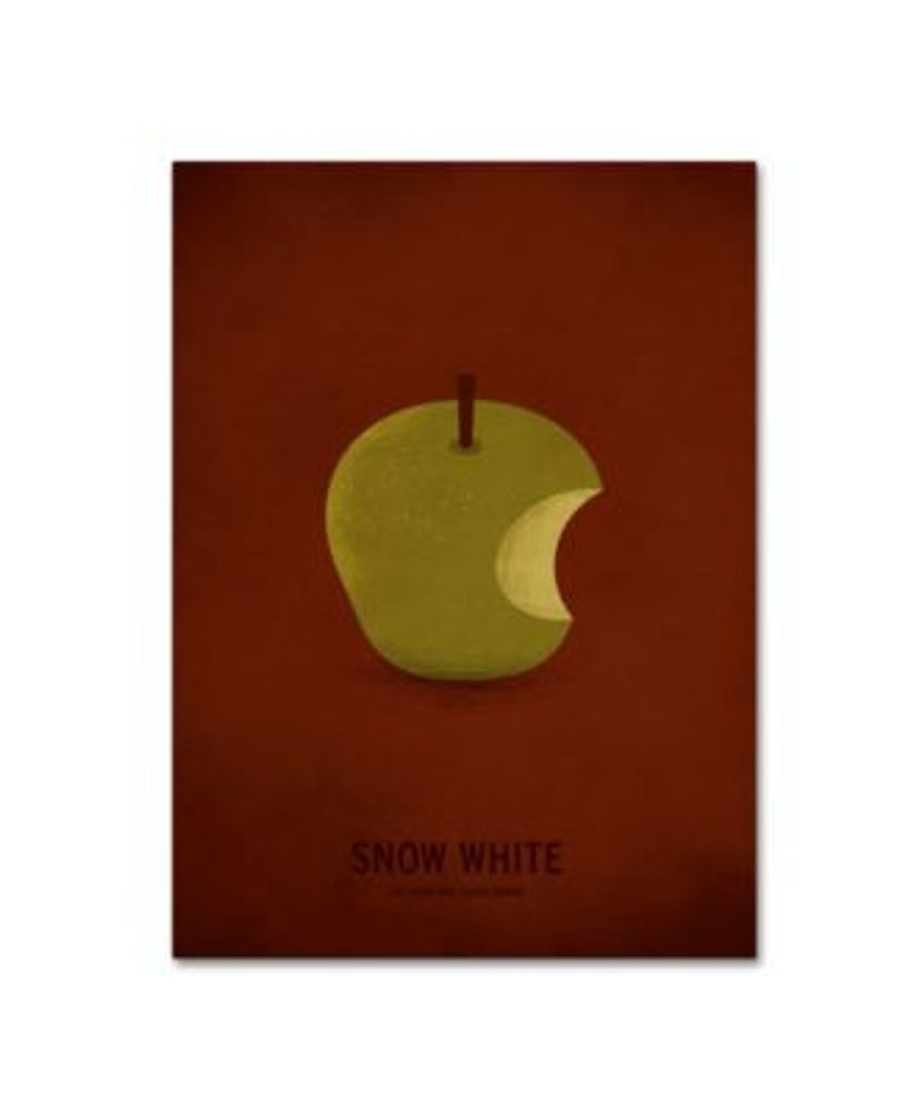 snow white minimalist poster
