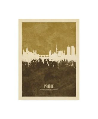 Michael Tompsett Prague (Praha) Czech Republic Skyline Canvas Art