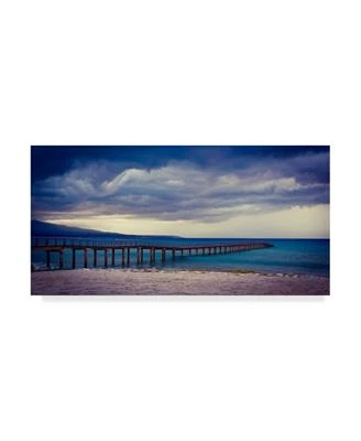 American School Mexico Pier Canvas Art