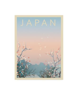 Incado Japan Poster Canvas Art - 27" x 33.5"