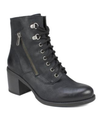 Women's Dorian Heeled Combat Booties