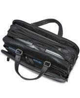 Buffalo Collection Expandable Double Compartment Laptop/ Tablet Briefcase