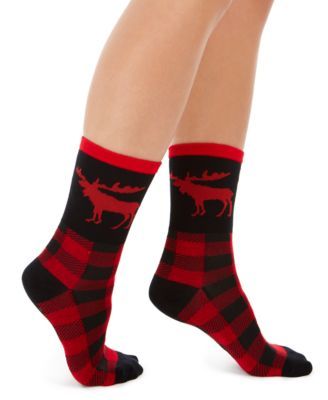 Women's Holiday Crew Socks, Created for Macy's