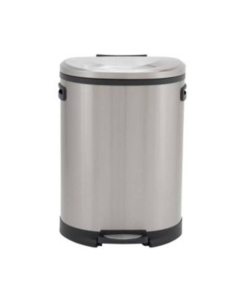  Tyyps Step Trash Can 13 Gallon/50L Stainless Steel