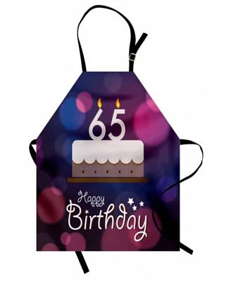 65th Birthday Apron