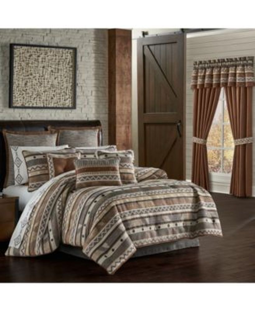 J Queen New York Timber Linen4-Pc. Comforter Set, King | Foxvalley Mall