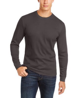 Men's Thermal Crewneck Shirt, Created for Macy's
