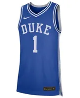 Youth Nike #1 White Duke Blue Devils Icon Replica Basketball Jersey Size: Medium