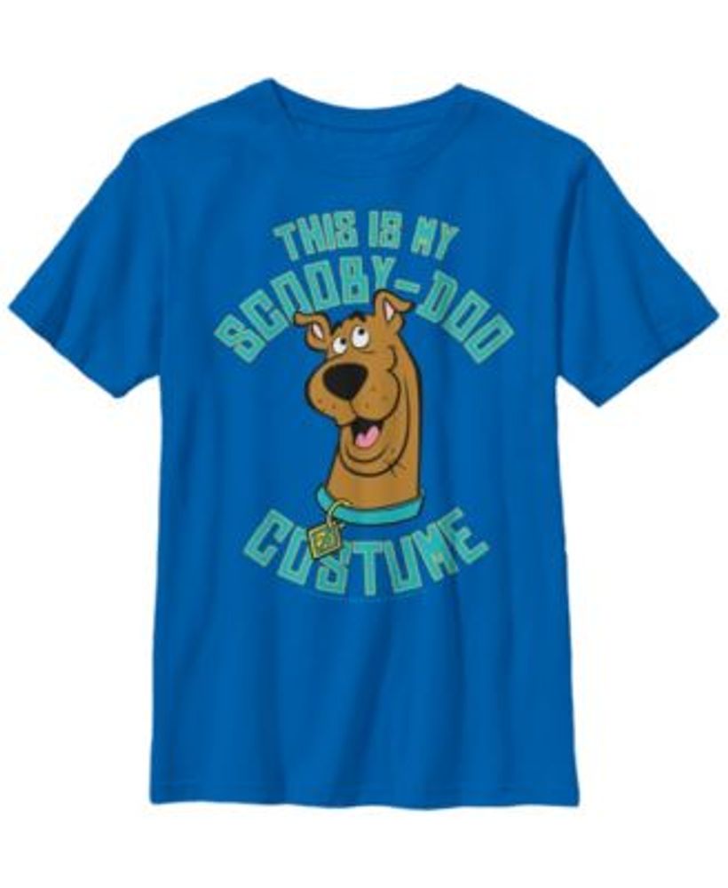 Scooby Doo Little and Big Boys This Is My Costume Short Sleeve T-Shirt