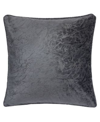 Amelia Velvet Throw Pillow, Cloudy Dream
