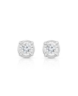 Diamond (1 ct. t.w.) Stud Earrings in 14k White Gold