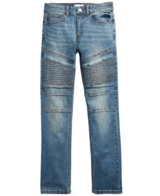 Big Boys Chase Stretch Moto Jeans, Created for Macy's