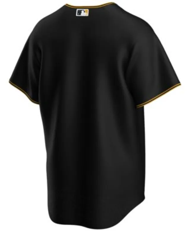 Profile Men's Black Pittsburgh Pirates Jersey Big and Tall