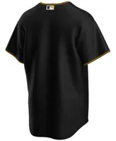 Men's Black Pittsburgh Pirates Big & Tall Replica Team Jersey