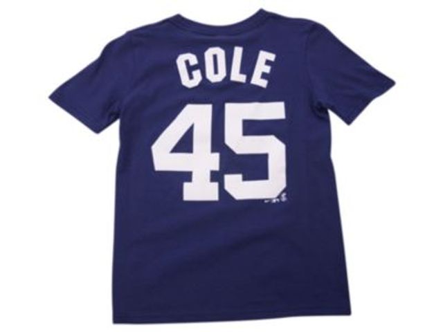 Youth Nike Gleyber Torres Navy New York Yankees Player Name & Number T-Shirt