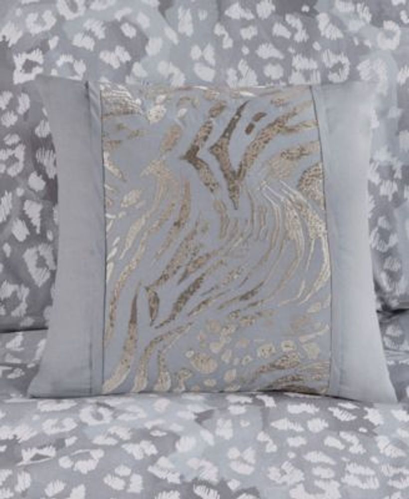 Dohwa Embroidered Square Decorative Pillow