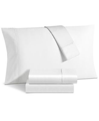 1000 Thread Count Solid Sateen 6 Pc. Sheet Set, Created for Macy's