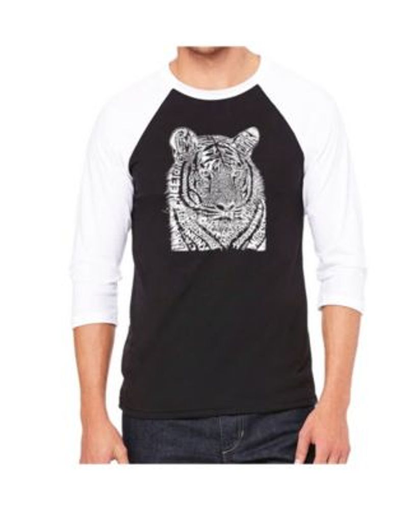 White Tiger Men's and Big Men's Graphic T-shirt 